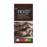 Boots No Added Sugar Swiss Milk Chocolate 100g